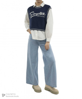 شومیز آستین بلند زنانه جوتی جینز JootiJeans کد 43791508