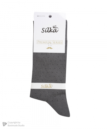 جوراب ساق بلند مردانه سیلکا مدل 061146