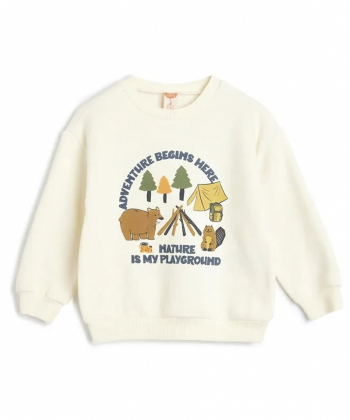 سویشرت نوزاد پسرانه کوتون Koton کد 5WMB10028TK