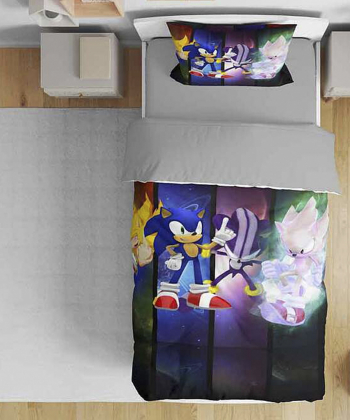 روتختی یک نفره پنج تکه نوپه Nope کودک طرح سونیک کد T4940