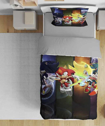 روتختی یک نفره پنج تکه نوپه Nope کودک طرح سونیک کد T4941