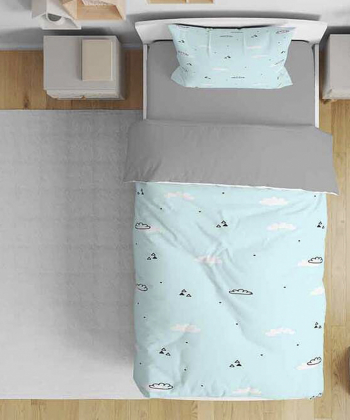 روتختی یک نفره پنج تکه نوپه Nope کودک طرح ابر کد T4950