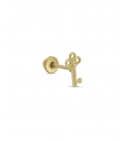 پیرسینگ طلا کلید تاج Taj کد 27084