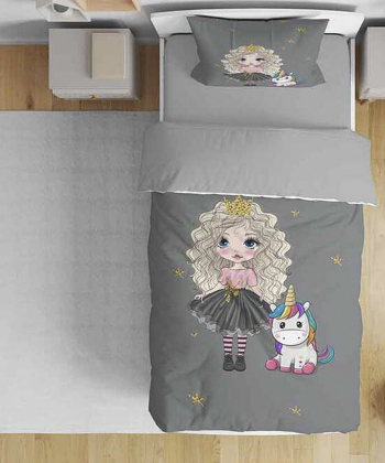 روتختی یک نفره پنج تکه نوپه Nope کودک طرح دختر کد T5029