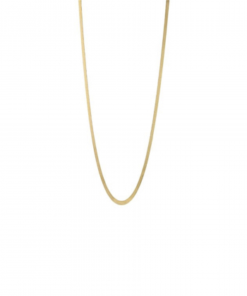 گردنبند هرینگبون نازک سین سان گلد Seen San Gold کد NC1174