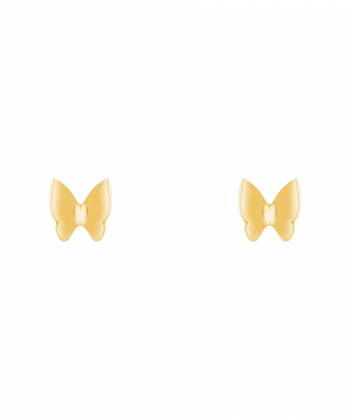 گوشواره طلا پروانه بزرگ پرسته Parasteh کد 3692