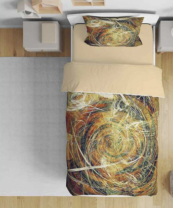 روتختی یک نفره پنج تکه نوپه Nope طرح خط خطی کد T4962