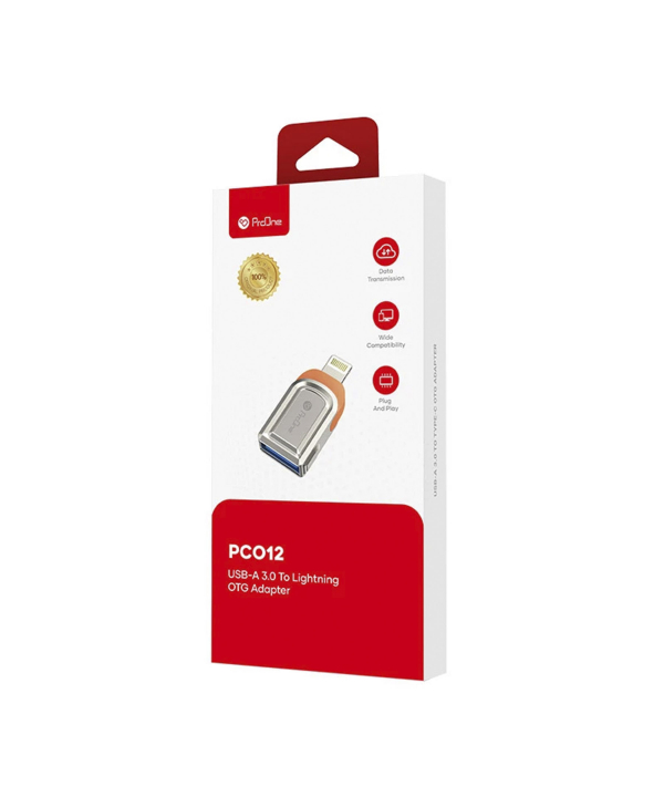 مبدل USB-A به لایتنینگ پرووان مدل PCO 12