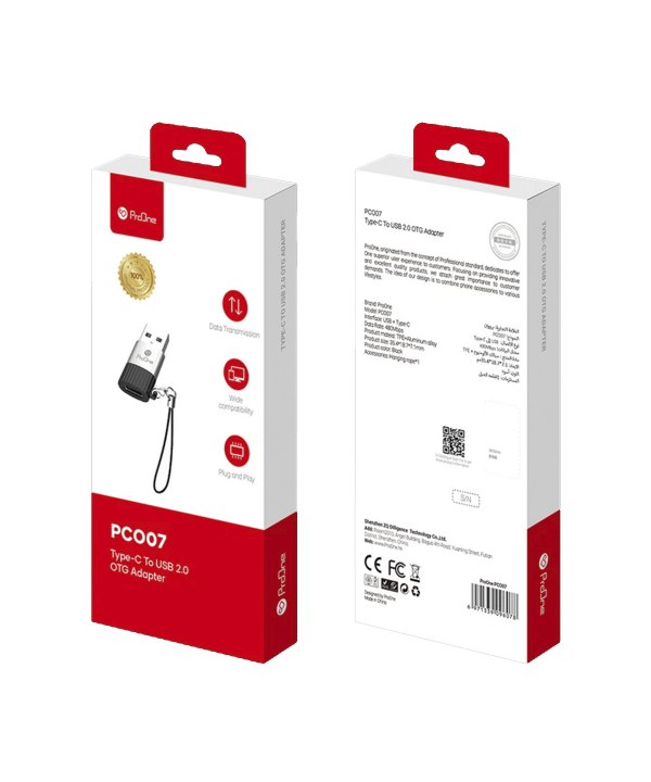 مبدل usb-C به USB پرووان مدل PCO07