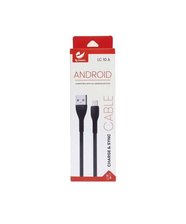 کابل تبدیل USB به Micro USB لونارک مدل LC10A طول 1 متر