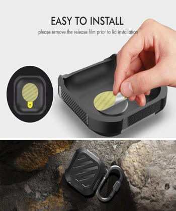 کاور پرووان مدل PRO CASE G مناسب برای کیس هدفون بی سیم سامسونگ Galaxy Buds Live