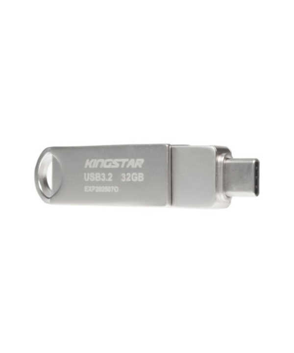 فلش مموری USB 3.2 کینگ استار مدل C60 ظرفیت 32 گیگابایت