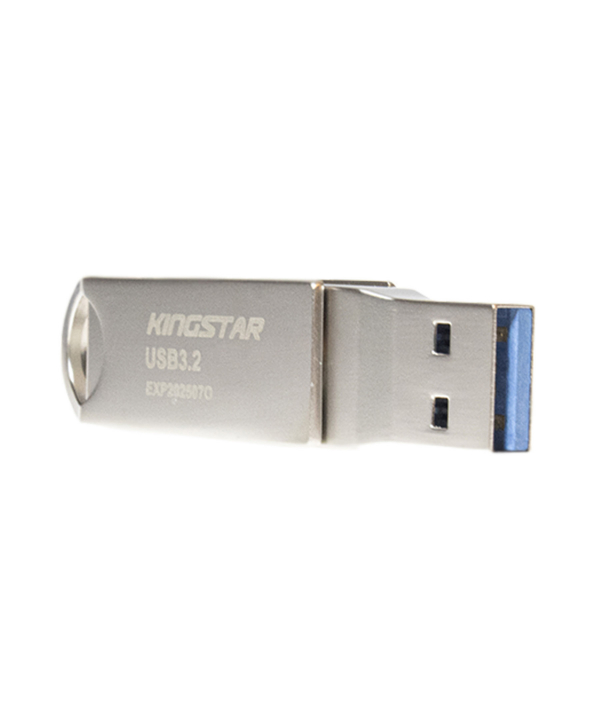 فلش مموری USB 3.2 کینگ استار مدل C60 ظرفیت 128 گیگابایت