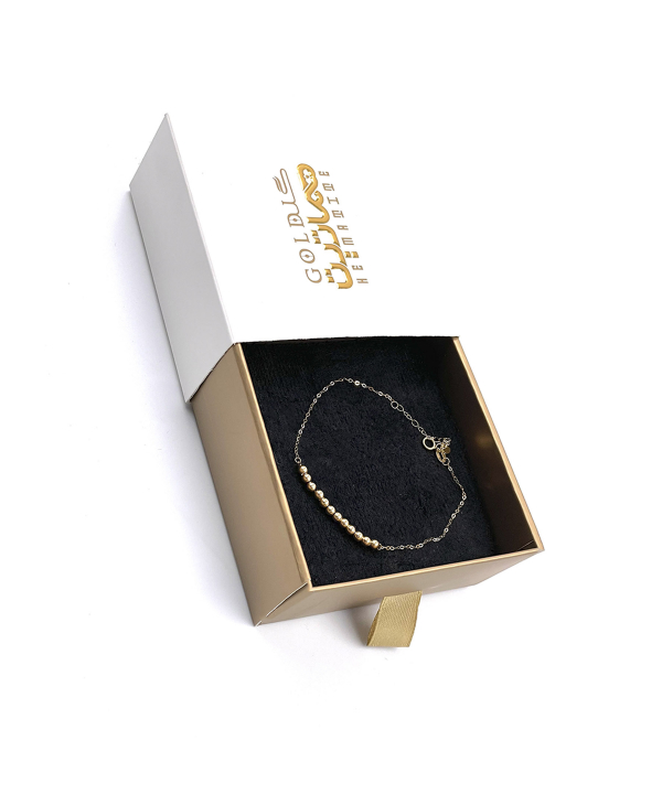 دستبند ایتالیایی ویولا هماتیت گلد Hematite Gold کد 135812