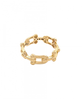 انگشتر تیفانی مایا هماتیت گلد Hematite Gold کد 135811