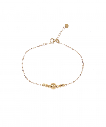 دستبند ایتالیایی جورجیا هماتیت گلد Hematite Gold کد 135813