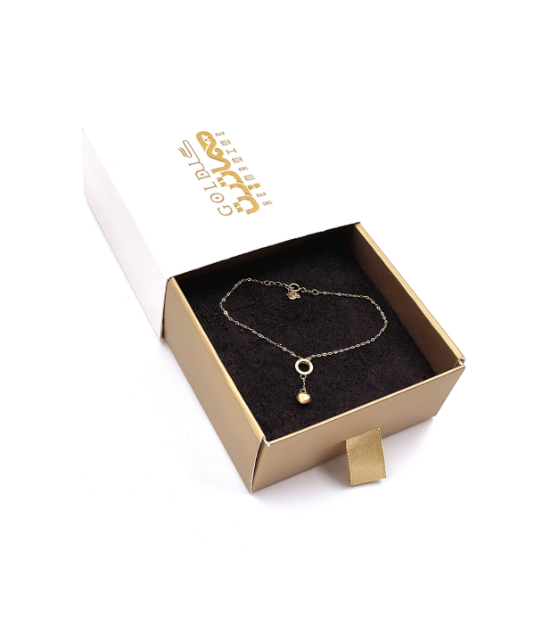 دستبند ایتالیایی کارینا هماتیت گلد Hematite Gold کد 135814