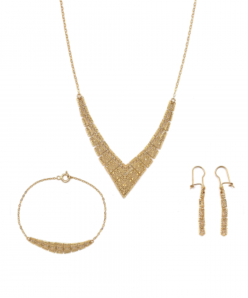 سرویس تراش مهناز هماتیت گلد Hematite Gold کد 135819