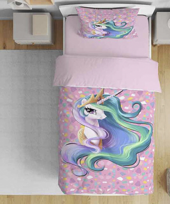 روتختی یک نفره پنج تکه کودک نوپه Nope طرح اسب تکشاخ کد T4905