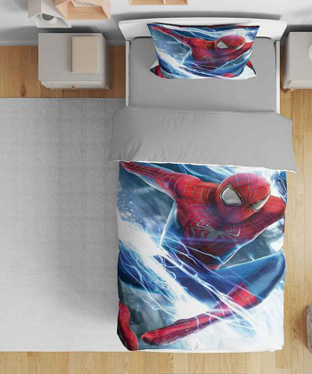 روتختی یک نفره پنج تکه کودک نوپه Nope طرح مرد عنکبوتی کد T4751