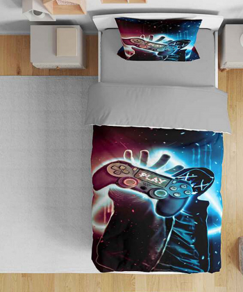 روتختی یک نفره پنج تکه کودک نوپه Nope طرح گیم کد T4701