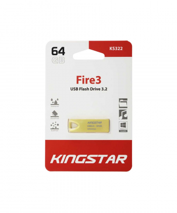 فلش مموری USB 3.2 کینگ استار مدل KS322 ظرفیت 64 گیگابایت