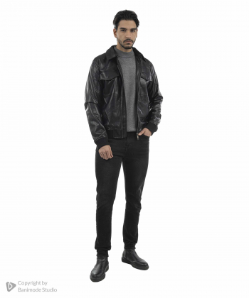 کت چرم مردانه جوتی جینز JootiJeans کد 43522131