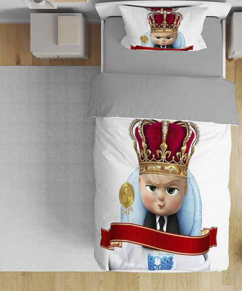 روتختی یک نفره پنج تکه کودک نوپه Nope طرح بچه رئیس کد T5104