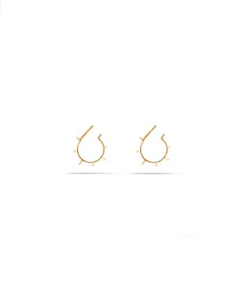 گوشواره فانوس سنجاق Sanjaaq کد E542