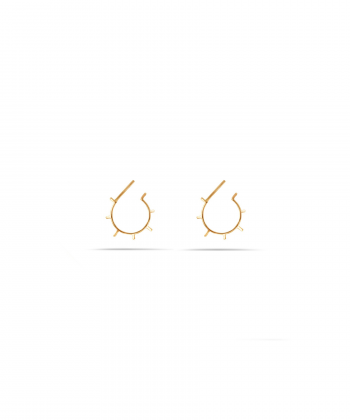 گوشواره فانوس سنجاق Sanjaaq کد E541