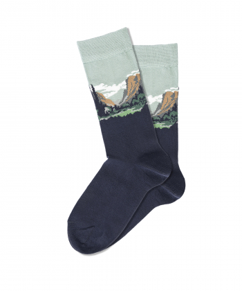 جوراب ساق بلند مردانه لوکه مدل 13-7