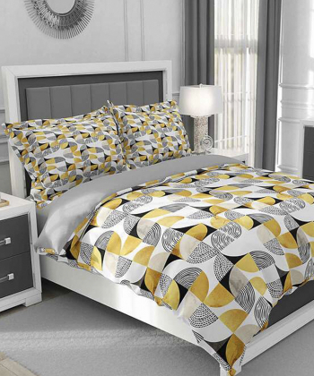 روتختی یک نفره پنج تکه نوپه Nope طرح هندسی کد T4820