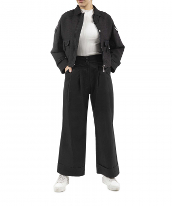 ست کت و شلوار زنانه پینکی مدل 6607