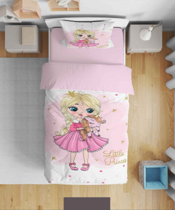 روتختی یک نفره پنج تکه کودک نوپه Nope طرح دختر کد T4677