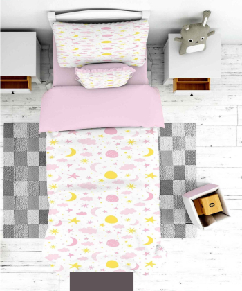 روتختی یک نفره پنج تکه نوپه Nope طرح ماه وستاره کد T4778