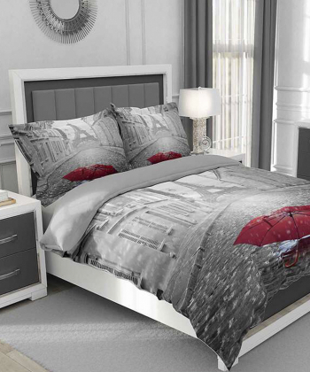 روتختی یک نفره پنج تکه نوپه Nope طرح چتر و برج ایفل کد T4838