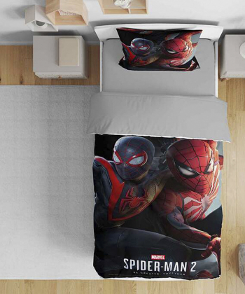 روتختی یک نفره پنج تکه کودک نوپه Nope طرح اسپایدرمن کد T5233