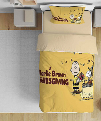 روتختی یک نفره پنج تکه کودک نوپه Nope طرح چارلی براون کد T5209