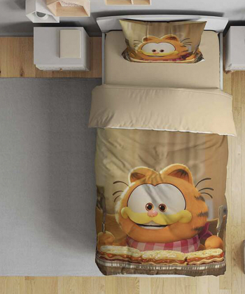 روتختی یک نفره پنج تکه کودک نوپه Nope طرح گارفیلد کد T5260