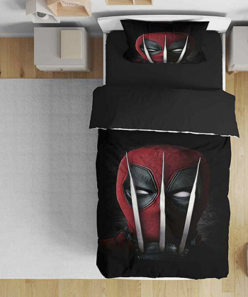 روتختی یک نفره پنج تکه کودک نوپه Nope طرح اسپایدرمن کد T5263