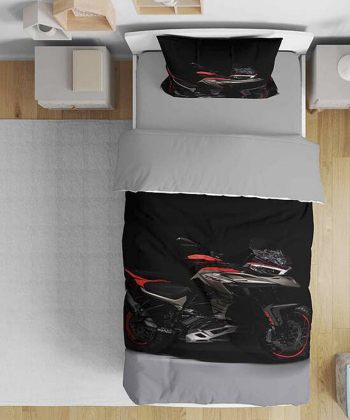 روتختی یک نفره پنج تکه کودک نوپه Nope طرح موتور کد T5265