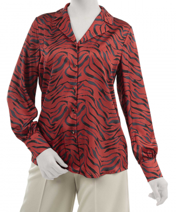 شومیز آستین بلند زنانه ریسانی مدل 2215