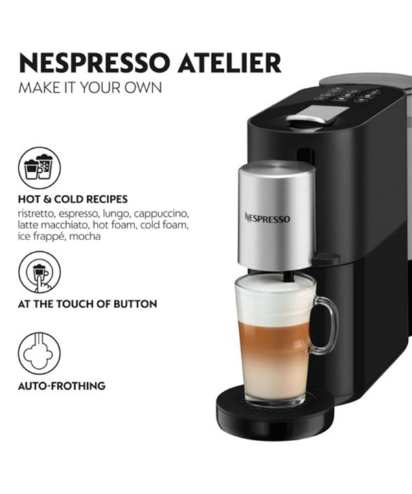 اسپرسو ساز اسپرسو ساز آتلیر کروپس نسپرسو Nespresso مدل XN8908