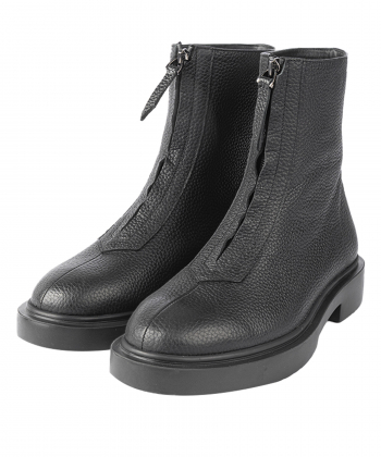 نیم بوت چرم طبیعی زنانه گیلا مدل R346