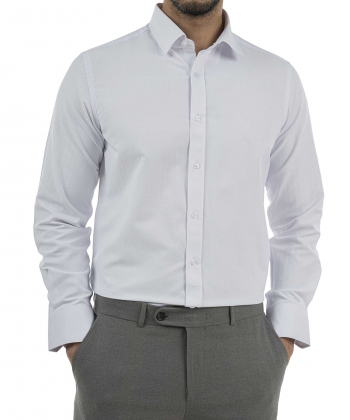 پیراهن آستین بلند مردانه زاگرس مدل 10300395