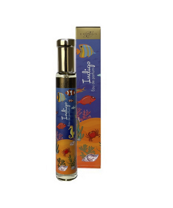 عطر جیبی زنانه اگزودوس Exodus مدل Indigo حجم 30 میلی‌لیتر