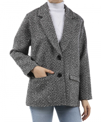 پالتو کوتاه زنانه نگارندائی مدل 20000107