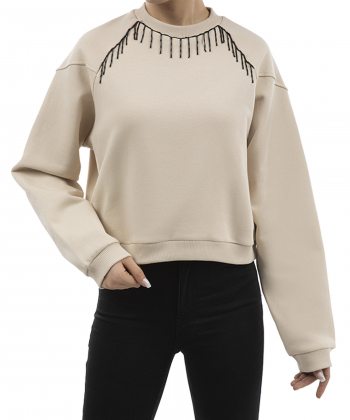 سویشرت  زنانه سرژه مدل MP-SE-203535