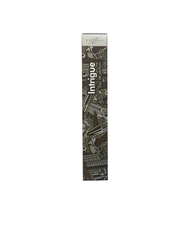 عطر جیبی مردانه اگزودوس Exodus مدل Intrigue حجم 30 میلی‌لیتر
