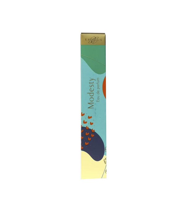 عطر جیبی زنانه اگزودوس Exodus مدل Modesty حجم 30 میلی‌لیتر